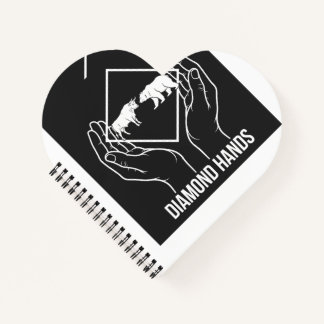 Diamond Hands — Spiraal Notebook Notitieboek
