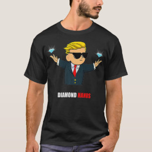 Diamond Hands Wall Street Bets gaan naar het T-shi T-shirt
