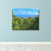 Diamond Head Canvas Afdruk (Insitu (Houten vloer))