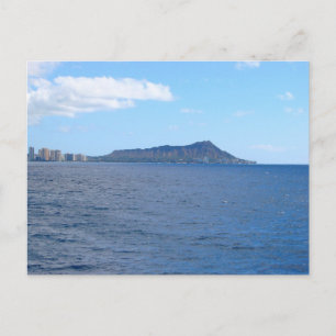 Diamond Head en Waikiki Skyline vanuit de Stille O Briefkaart