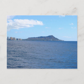 Diamond Head en Waikiki Skyline vanuit de Stille O Briefkaart