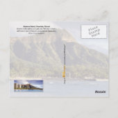 Diamond Head, Honolulu, Hawaii Briefkaart (Achterkant)