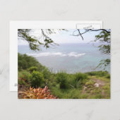 Diamond Head, kijk uit Briefkaart (Voorkant / Achterkant)