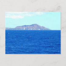 Diamond Head-krater vanuit de Stille Oceaan Oahu H