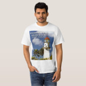 Diamond Head Lighthouse, O'ahu, Hawaï T-shirt (Voorkant volledig)