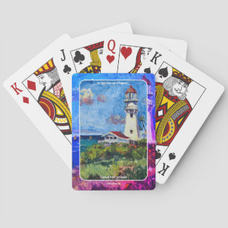 Diamond Head lighthouse Playing Cards Pokerkaarten