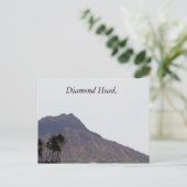 Diamond Head, photo, Hawaii, Carte postale (Debout devant)