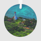 Diamond Head Vuurtoren #1 Ornament (achterkant)