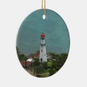 Diamond Head-vuurtoren Keramisch Ornament (Rechts)