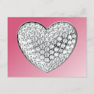 Diamond Heart Briefkaart