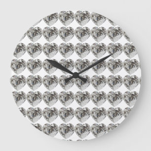 Diamond Heart Grote Klok