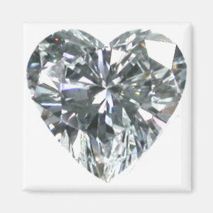 Diamond Heart Magnet Magneet