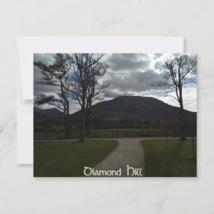 Diamond Hill, Nationaal park Connemara Briefkaart
