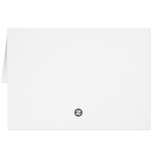 Diamond Infinity Mariage blanc Table Place Card (Dos Horizontal)