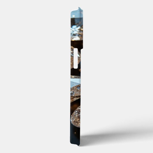 Diamond iPhone Case ziet eruit als echte diamanten (Achterkant / Rechts)