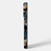 Diamond iPhone Case ziet eruit als echte diamanten (Achterkant / Links)