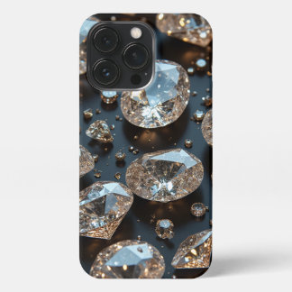 Diamond iPhone Case ziet eruit als echte diamanten iPhone 13 Pro Hoesje