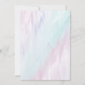 Diamond Jewel-uitnodiging Kaart (Achterkant)