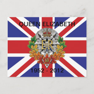 Diamond Jubilee 2012 60e Jubileum Briefkaarten