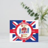 Diamond Jubilee 2012 Celebration Briefkaarten (Staand voorkant)