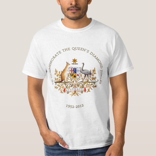 Diamond Jubilee Australië T-shirt (Voorkant)