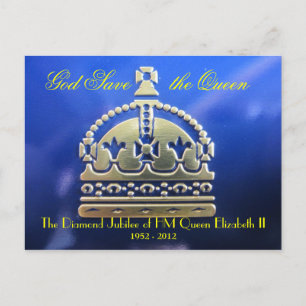 Diamond Jubilee Briefkaart