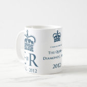 Diamond Jubilee Herdenking Mok (Voorkant links)