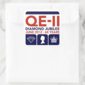 Diamond Jubilee Herdenking Stickers (Tas)