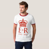 Diamond Jubilee Herdenking T-Shirt (Voorkant volledig)