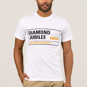 Diamond Jubilee Herdenking T-Shirt (Streetsign)