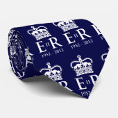 Diamond Jubilee HerdenkingsStropdas Stropdas (Opgerold)