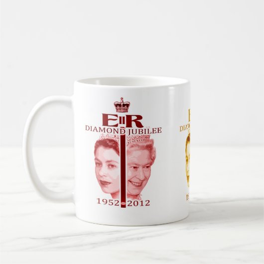Diamond Jubilee Koffiemok (Links)