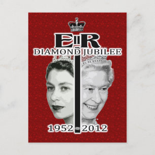 Diamond Jubliee Briefkaart