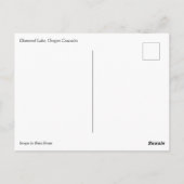 Diamond Lake, Oregon Briefkaart (Achterkant)