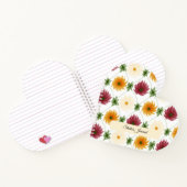 Diamond Lattice Pattern Multicoloured Notitieboek (Binnen)