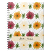 Diamond Lattice Pattern Multicoloured Notitieboek (Voorkant)