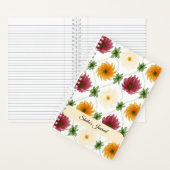 Diamond Lattice Pattern Multicoloured Notitieboek (Binnen)