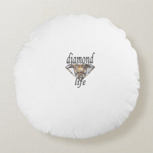 Diamond Life Rond Kussen