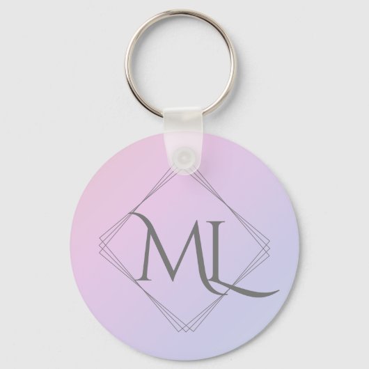 Diamond Logo | Blozende Lucht Sleutelhanger (Voorkant)