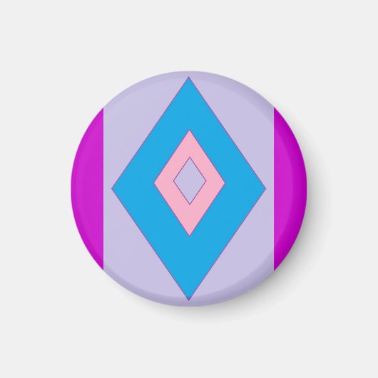 Diamond Magnet Round Magneet (Voorkant)