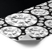 Diamond Masquerade New Year's Eve Welcome Sign Poster (Hoek)