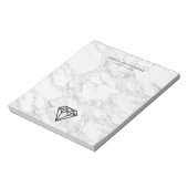 Diamond met Marmer Notitieblok (Gedraaid)