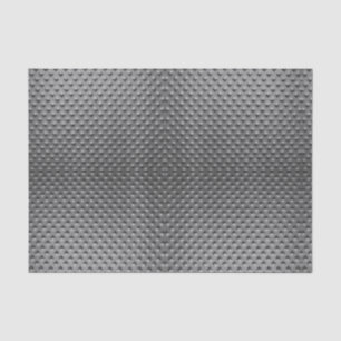 Diamond Metal Bord - Zilver Tissuepapier