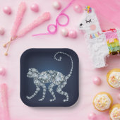 Diamond Monkey Papieren Bordje (Feest)