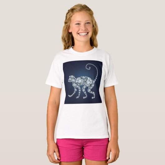 Diamond Monkey T-shirt (Voorkant volledig)