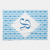 Diamond Monogram Theedoek (Horizontaal)