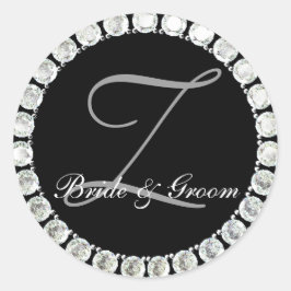 Diamond monogram Z aanpasbaar zegel