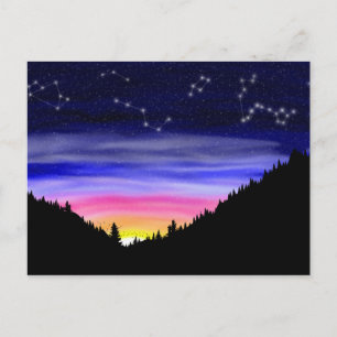 Diamond Night-Briefkaart Briefkaart