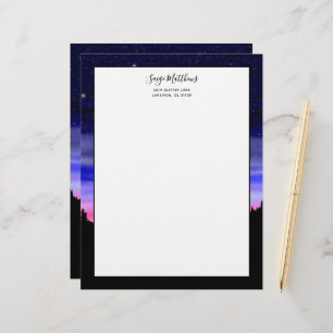 Diamond Night Letterhead Briefhoofd