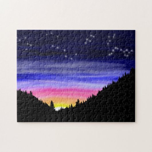 Diamond Night puzzel (Horizontaal)